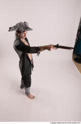  JACK PIRATE STANDING POSE WITH GUN